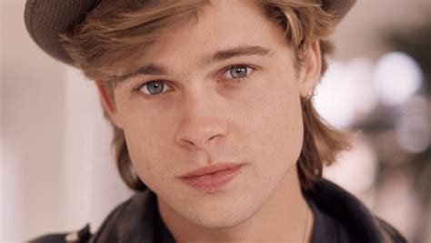 young brad pitt pictures|brad pitt 35 years old.